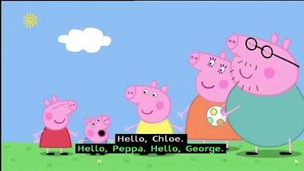 Peppa Pig (Series 1) - My Cousin Chloé (with subtitles) 7