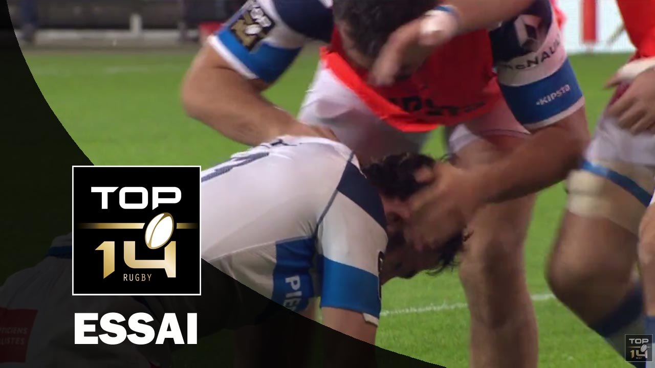TOP 14 – Grenoble - Castres : 28-33 Essai Thomas COMBEZOU (CAS) – J21 – Saison 2015-2016
