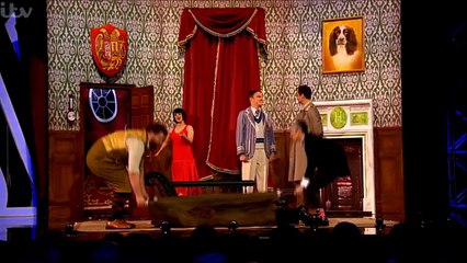 The Play that Goes Wrong performing at The Royal Variety Performance 2015