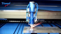 Metal co2 laser cutting stainlesssteel 2mm machine  TR-1390M