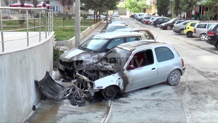 Report TV - “Love story” në dy javë 8 automjete të djegura në Tiranë