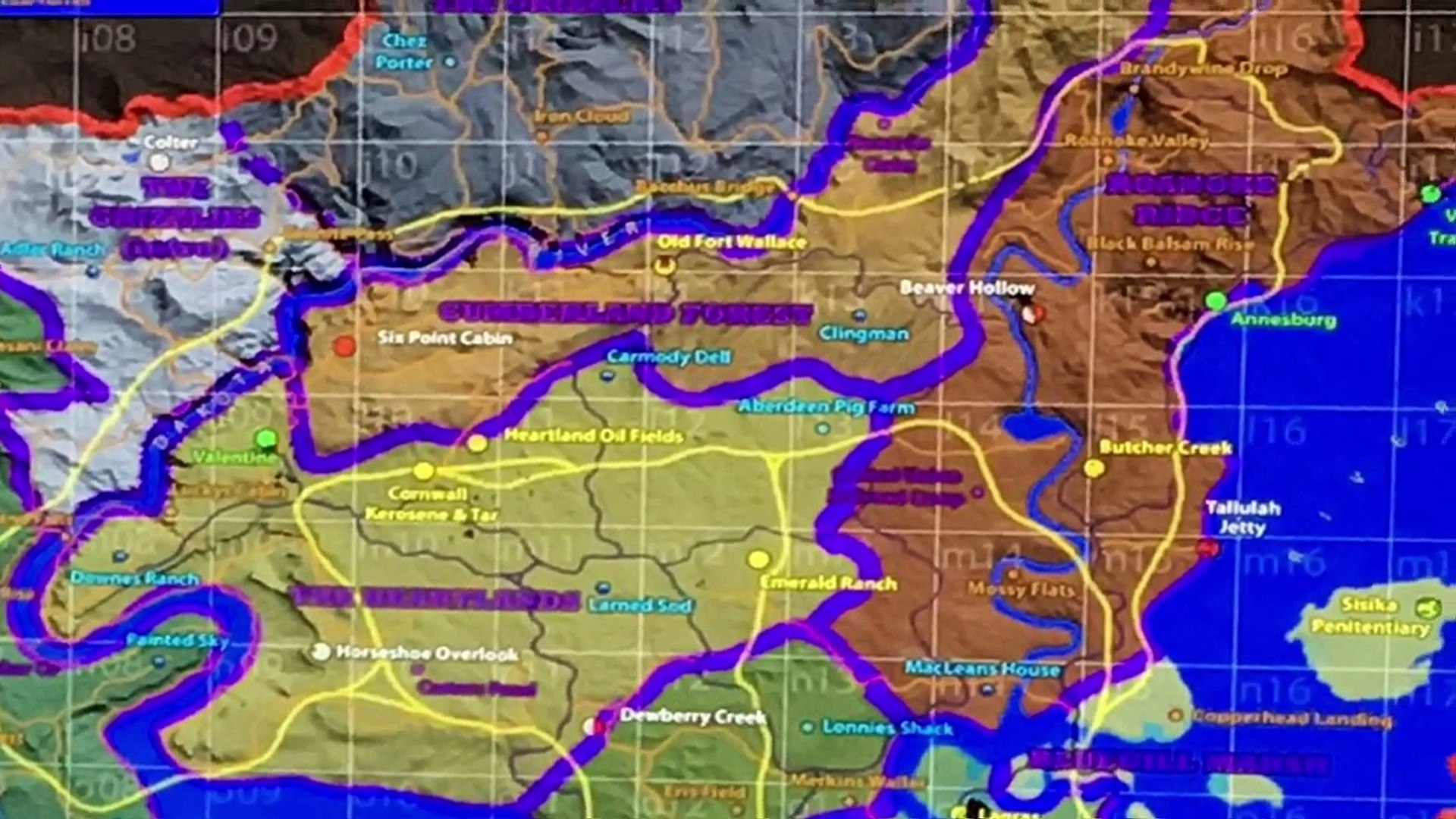 Red Dead Redemption 2 Map Leak News Size And Location Of Red
