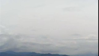 timelapse 奥多摩の山にかかる雲