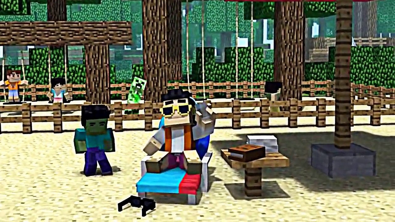 Minecraft Style Psy- Gangnam Style Parody