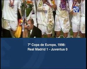 7 European Cup 1998- Real Madrid vs Juventus 1-0