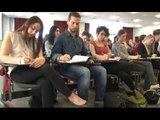 Napoli - Giurisprudenza, gli studenti sperimentano il contraddittorio in aula (15.04.16)