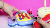Peppa Pig Musical Phone Toy Piano Teléfono de Peppa Pig Juguetes Peppa Pig Toys Videos Part 6