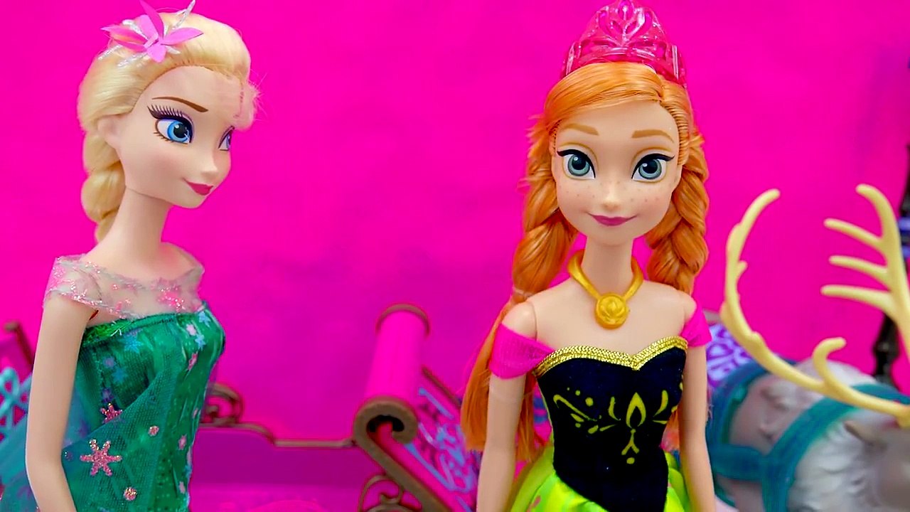 Queen Elsa, Kristoff , Princess Anna Dolls from Disney Frozen Fever Short Film - Cookieswi