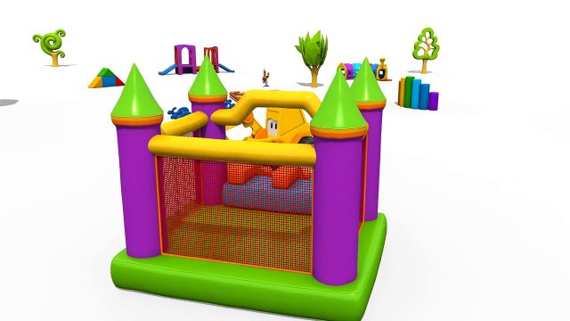 Eğitici çizgi film - Ekskavatör Max - Sürpriz yumurta - Ambulans - Türkçe dublaj