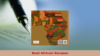 PDF  Best African Recipes Download Online