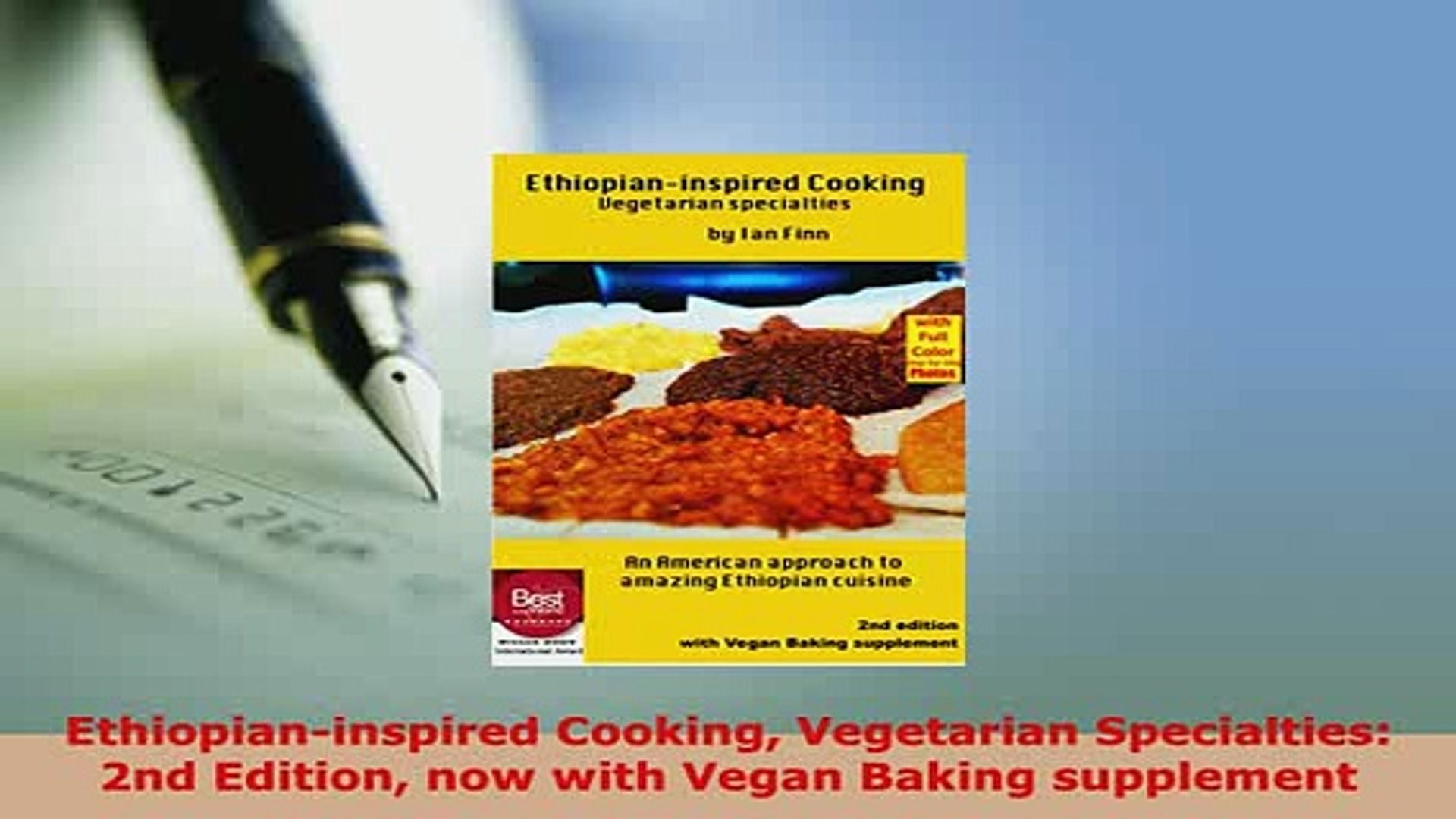 ⁣Download  Ethiopianinspired Cooking Vegetarian Specialties 2nd Edition now with Vegan Baking Ebook