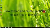 How to find and delete duplicate photos