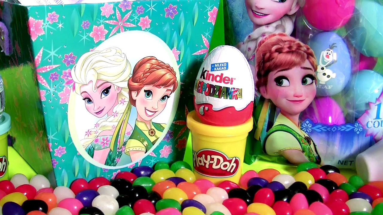 FROZEN Dress-Up Elsa Snap-Ins, Play-Doh Surprise Eggs Peppa Pig Nickelodeon
