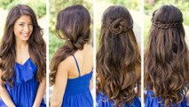 Quick Cute and Easy Hairstyles _ Latest Hairstyles