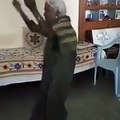 Abhi to main jawan hun - Dance by an older women very funny