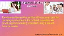 Application Tracking Software by Recruitment Software Online