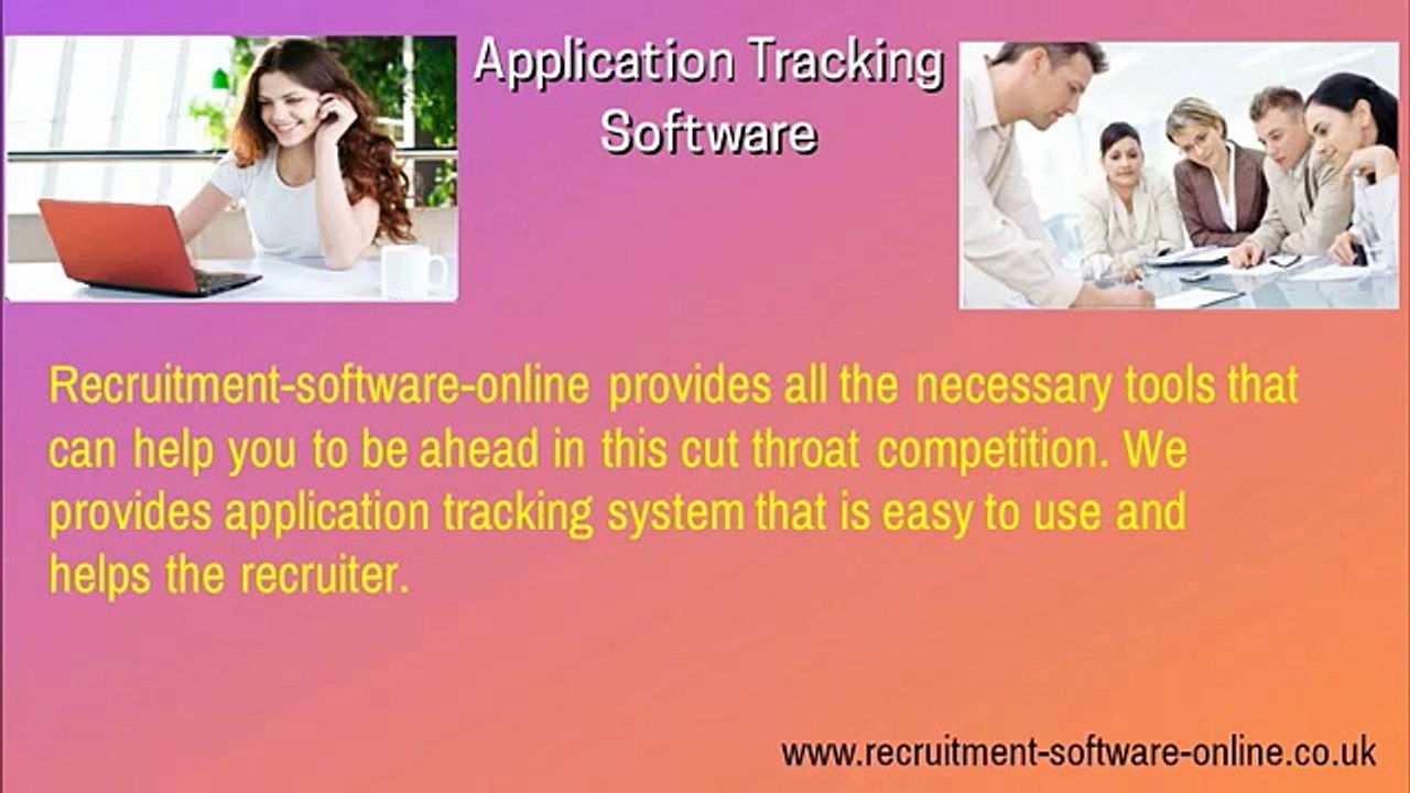 Application Tracking Software by Recruitment Software Online