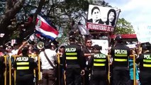 CRHOY - Manifestación en Alajuela - Cánticos
