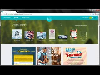 3-Navigating Canva's Main Dashboard - Canva Beginner's Guide