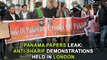 Panama Papers leak:Anti-Sharif demonstrations held in London