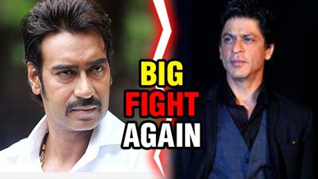 Big fight 2016 : Shahrukh Khan and Ajay Devgn, SRK Makes Ajay Devgn Nervous