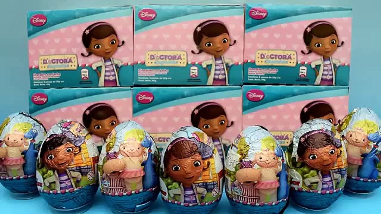 Huevo Sorpresa Doctora Juguetes  Doc McStuffins Surprise Eggs