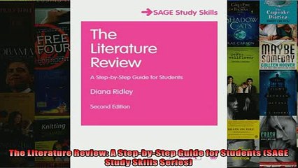 Free PDF Downlaod  The Literature Review A StepbyStep Guide for Students SAGE Study Skills Series  DOWNLOAD ONLINE