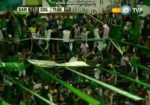 Sarmiento de Junín vs Colón de Santa Fe (1-0) Primera División 2016 Fecha 11 Zona 1