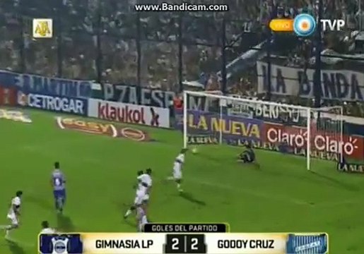 Gimnasia de la Plata vs Godoy Cruz (2-2) Primera División 2016 Fecha 11 Zona 1