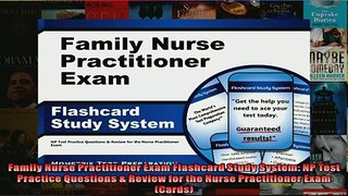 Free PDF Downlaod  Family Nurse Practitioner Exam Flashcard Study System NP Test Practice Questions  Review  DOWNLOAD ONLINE