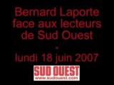 Bernard Laporte - face aux lecteurs