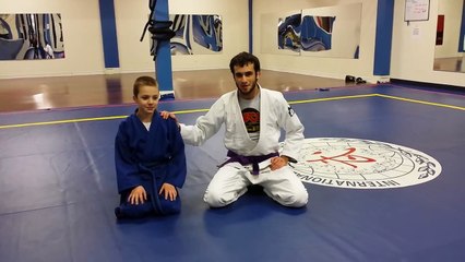 Kids Self-Defense: Mount escape to armbar series