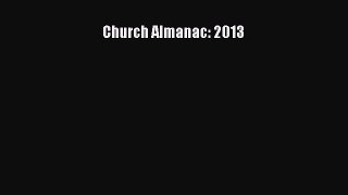 Download Church Almanac: 2013  EBook