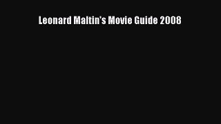 Download Leonard Maltin's Movie Guide 2008  EBook