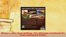 PDF  Webers New Real Grilling The Ultimate Cookbook for Every Backyard Griller Read Full Ebook