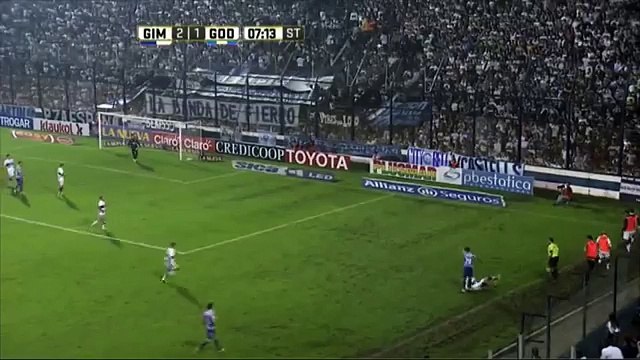 Gol de Ayoví. Gimnasia 2 - Godoy Cruz 2. Fecha 11. Primera División 2016