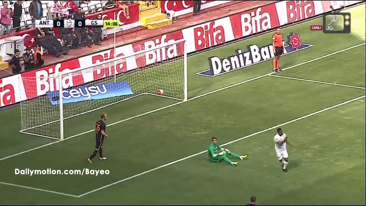 Samuel Eto'o Goal HD - Antalyaspor 1-0 Galatasaray - 16-04-2016