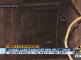 Border patrol agents find drug tunnel