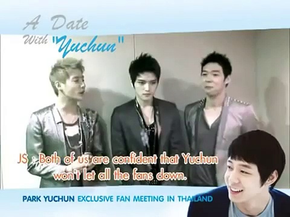JYJ-A Date with Yuchun JYJ IN THAILAND [Eng sub]