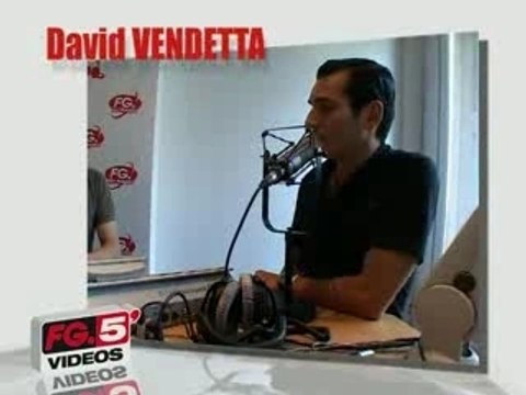 David VENDETTA invité à Radio FG !