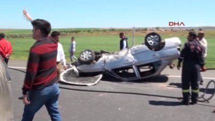 Şanlıurfa Hilvan?da Otomobil Devrildi: 6 Yaralı