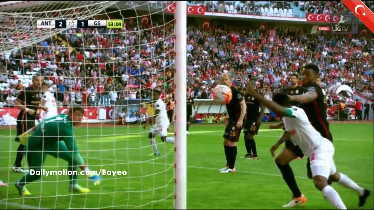 Samuel Eto'o Goal HD - Antalyaspor 2-1 Galatasaray - 16-04-2016