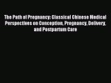 Read The Path of Pregnancy: Classical Chinese Medical Perspectives on Conception Pregnancy