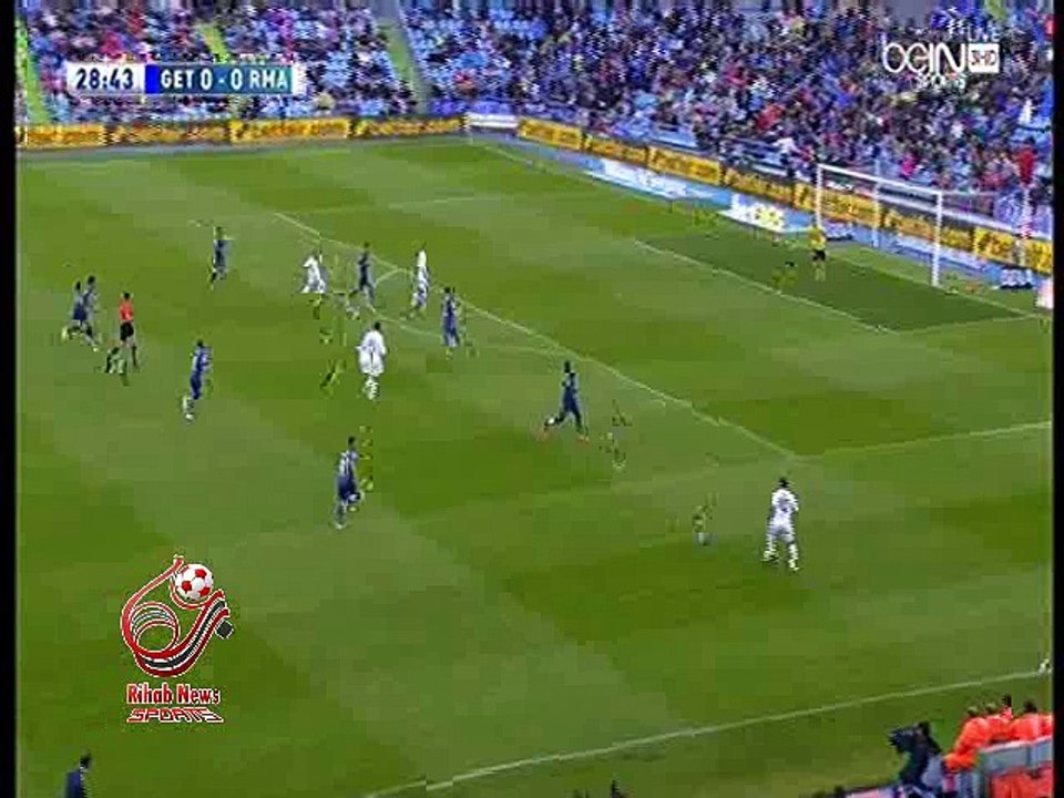 اهداف الشوط الاول لمباراة ( خيتافي 0-2 ريال مدريد ) الدوري الاسباني