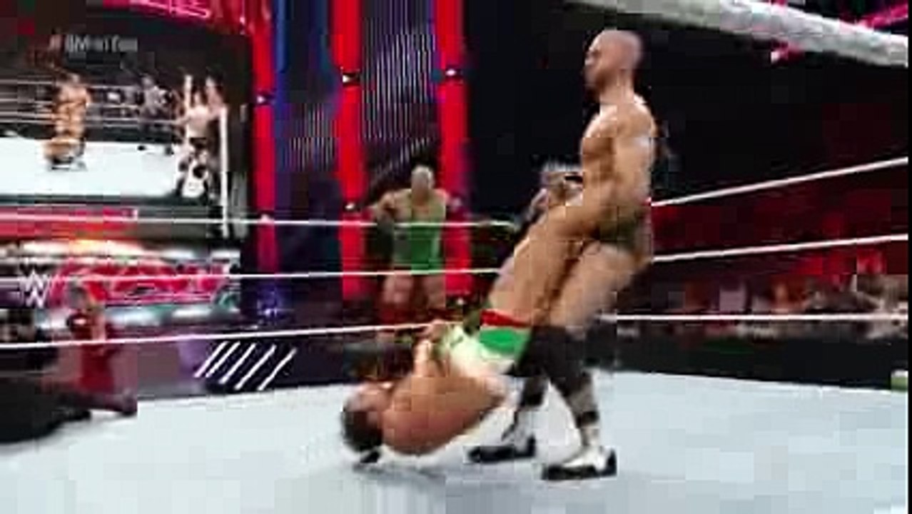 Orton Ryback Cesaro  Ziggler vs. Sheamus Big Show Owens  Rusev Raw Aug. 24  2015
