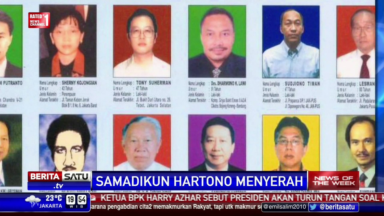 News Of The Week: Samadikun Hartono Menyerah