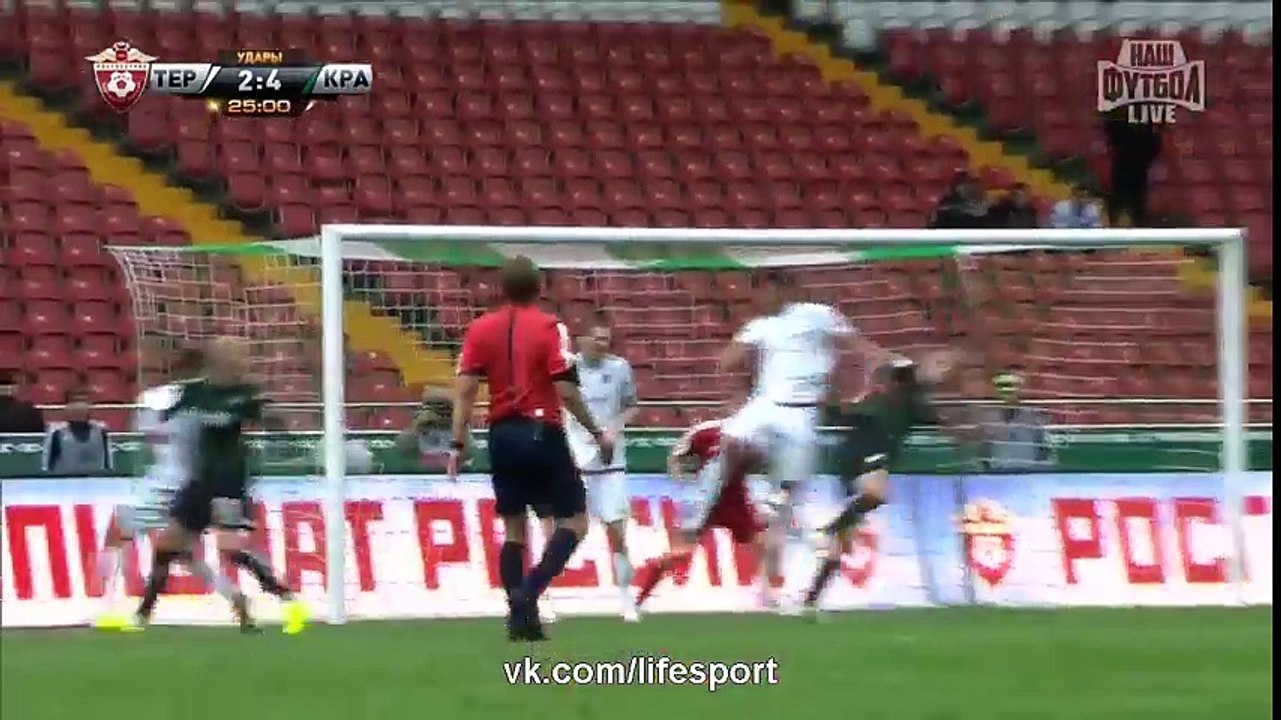 Terek Grozny vs FC Krasnodar 0-1 All Goals & Highlights HD 16-04-2016