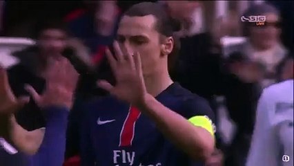 Zlatan Ibrahimović Goal - PSG 1-0 Caen - 16.04.2016 HD