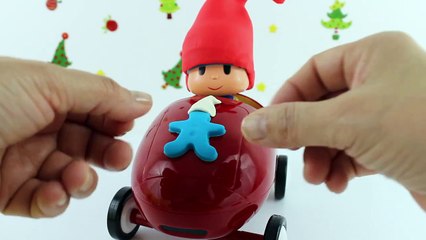 POCOYO Plastilina Play-Doh Coche de Carreras Video Juguetes Toy College