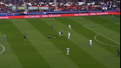 Zlatan Ibrahimovic Goal HD - PSG 1-0 Caen - 16-04-2016